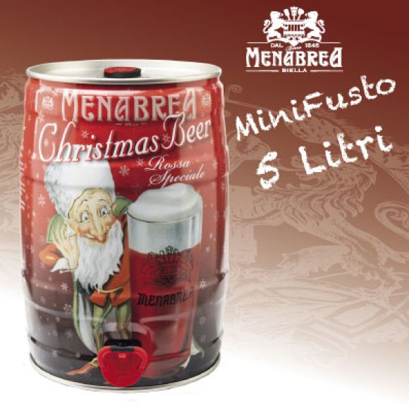 Menabrea Christmas Beer 5 Litre image