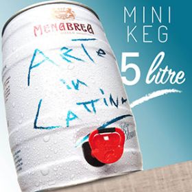 Menabrea Arte in Lattina Mini Keg 5 litre beer