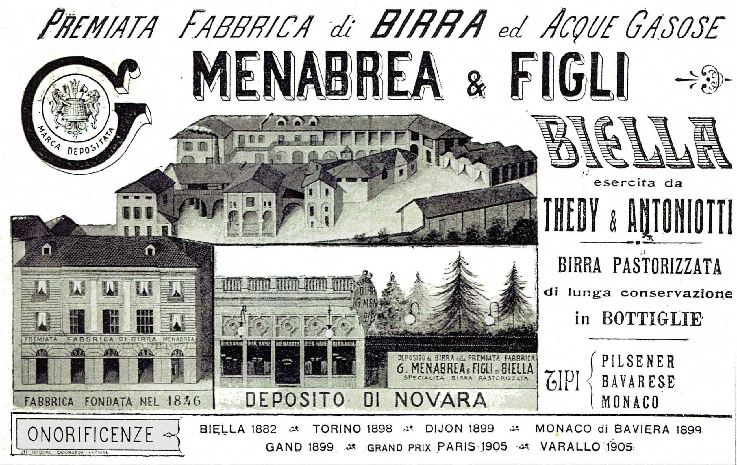 Il Birrificio Menabrea 1846 Immagine Storica 3