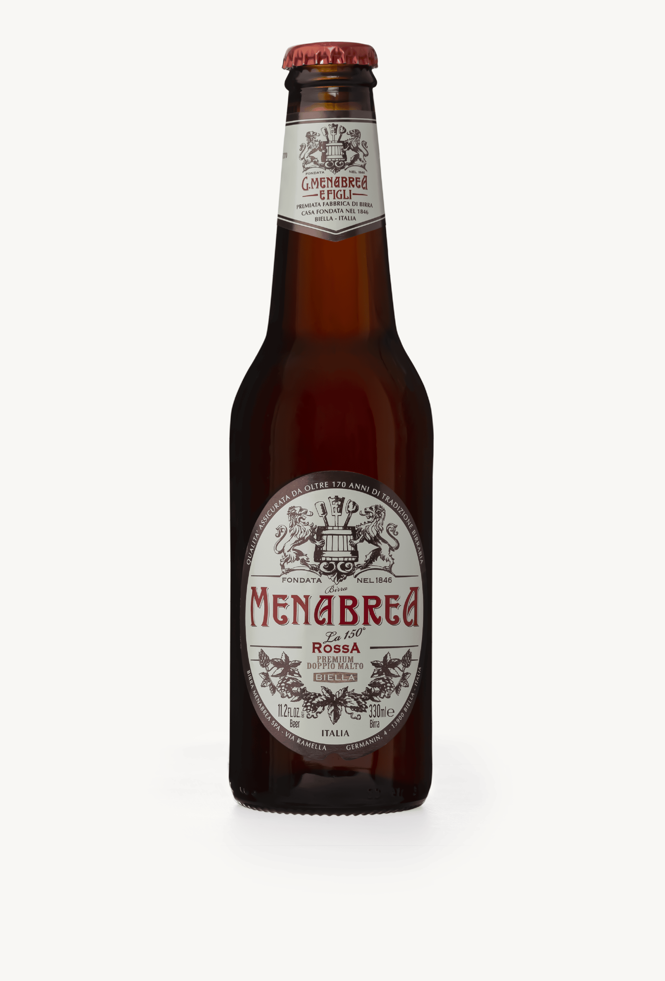 Birra Menabrea La 150° Rossa link page image