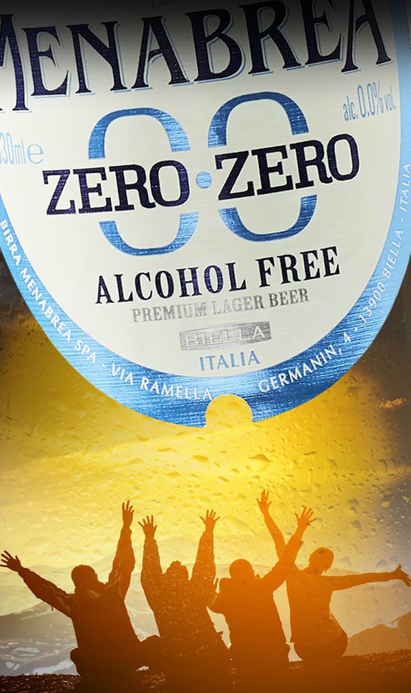 Menabrea zero zero Beer 2023