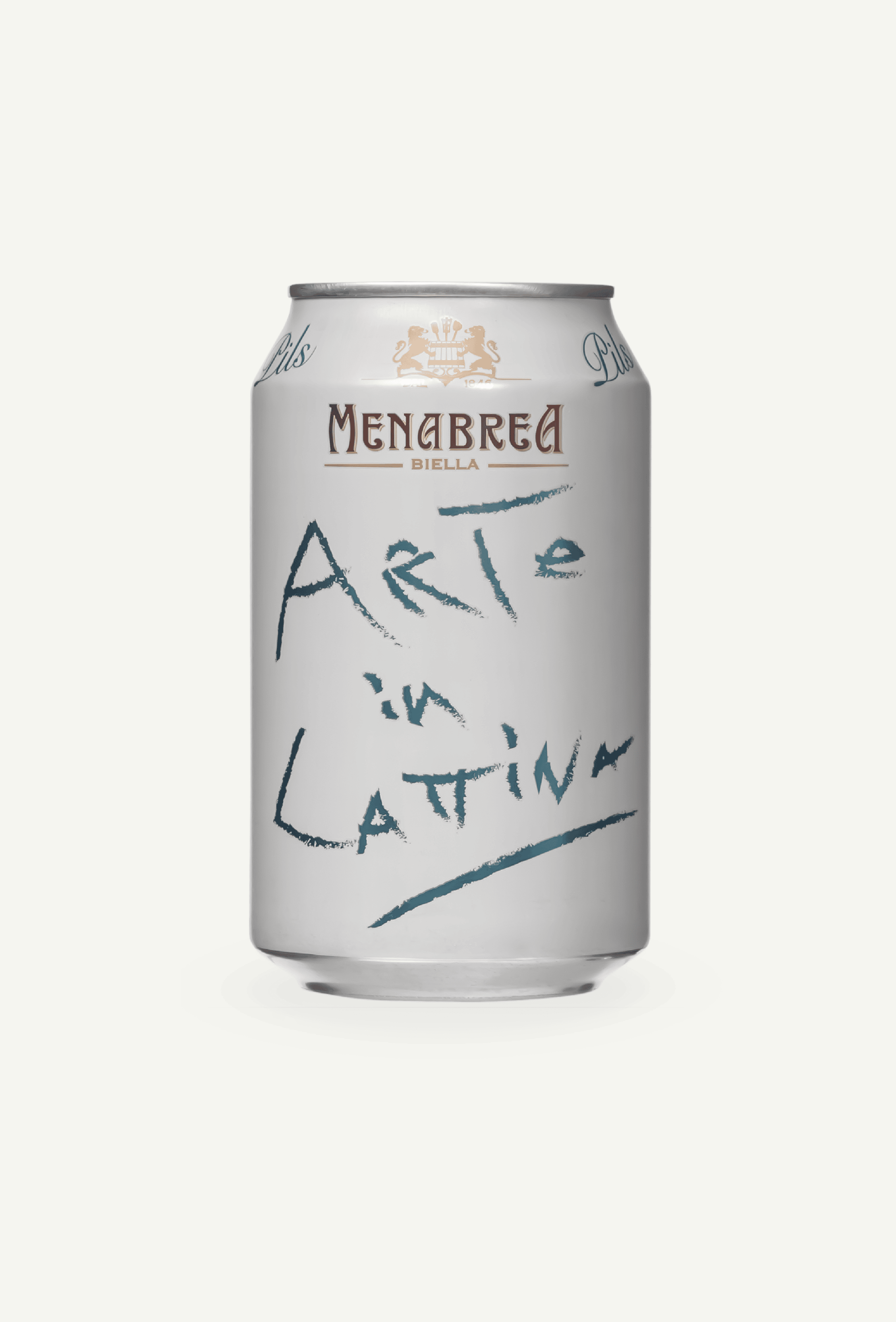 Birra Menabrea Arte da Bere Arte in Lattina Pilsner link page image