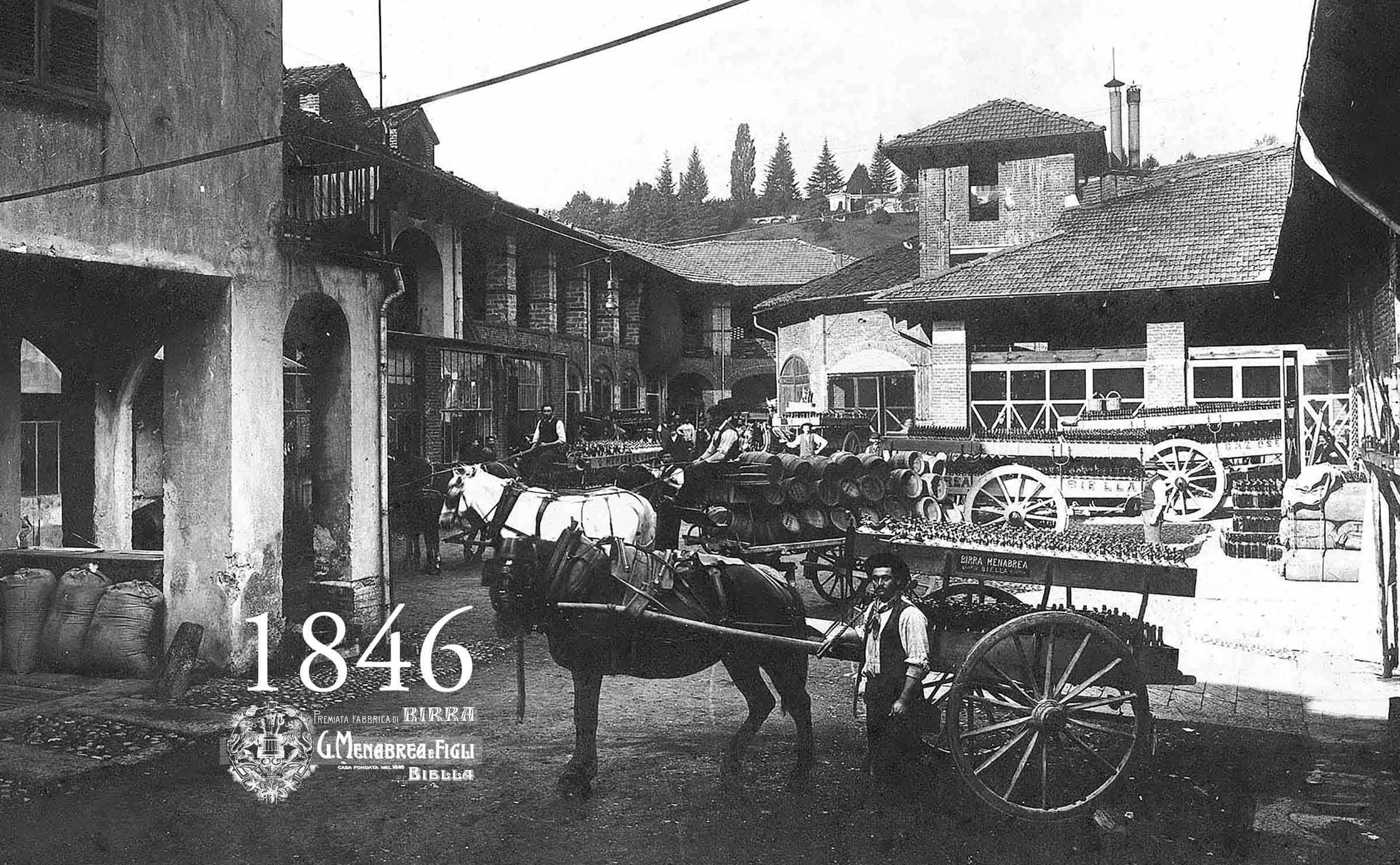 Il Birrificio Menabrea foto storica 1846 02