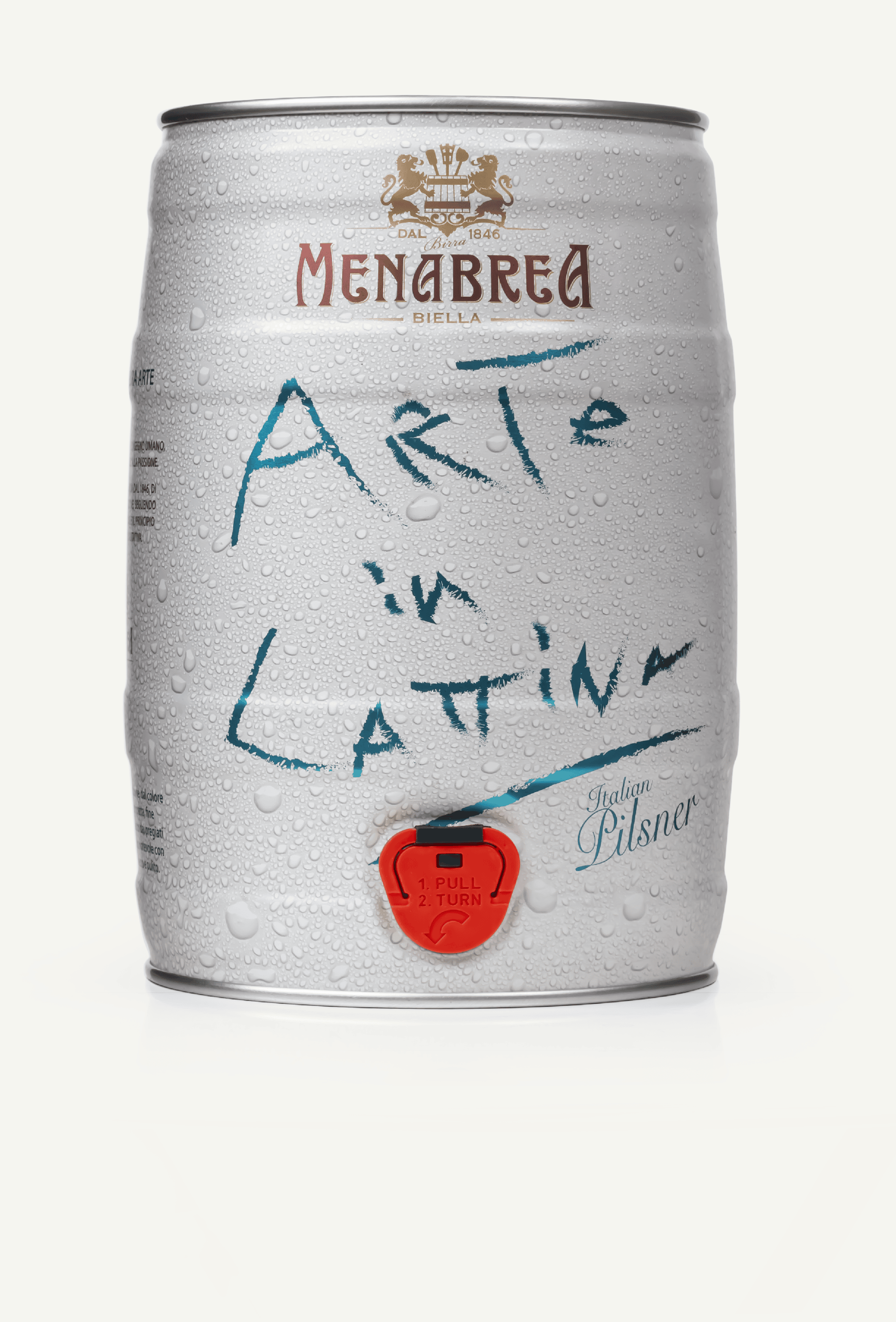 Birra Menabrea Arte da Bere Mini Fusto Pilsner link page image