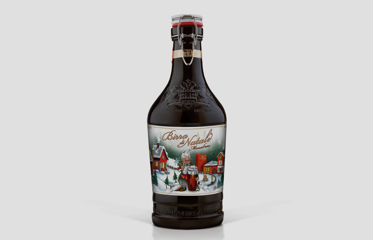 Immagine formato che fa la differenza 2 litri di Christmas Beer Menabrea, da gustare e condividere