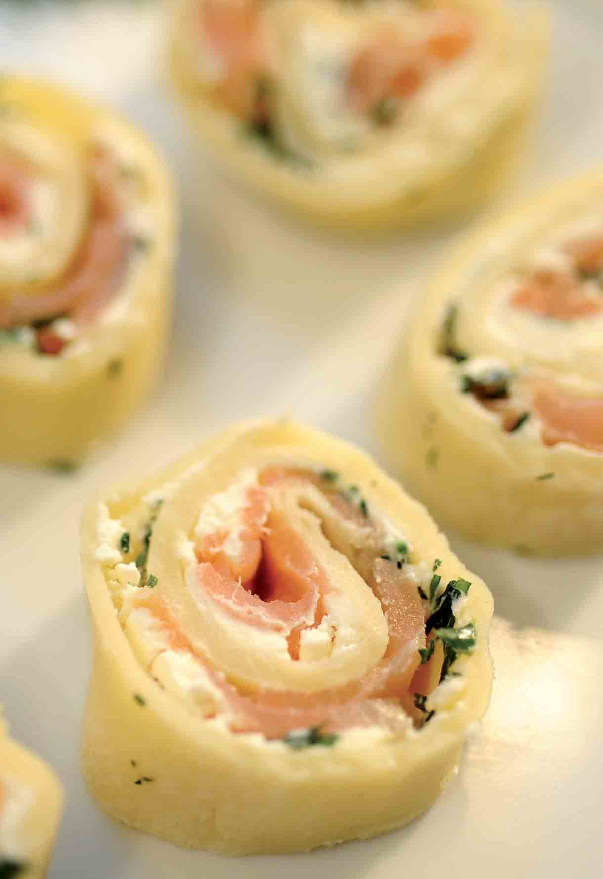 menabrea ricette gourmet antipasti spirali di salmone all aneto