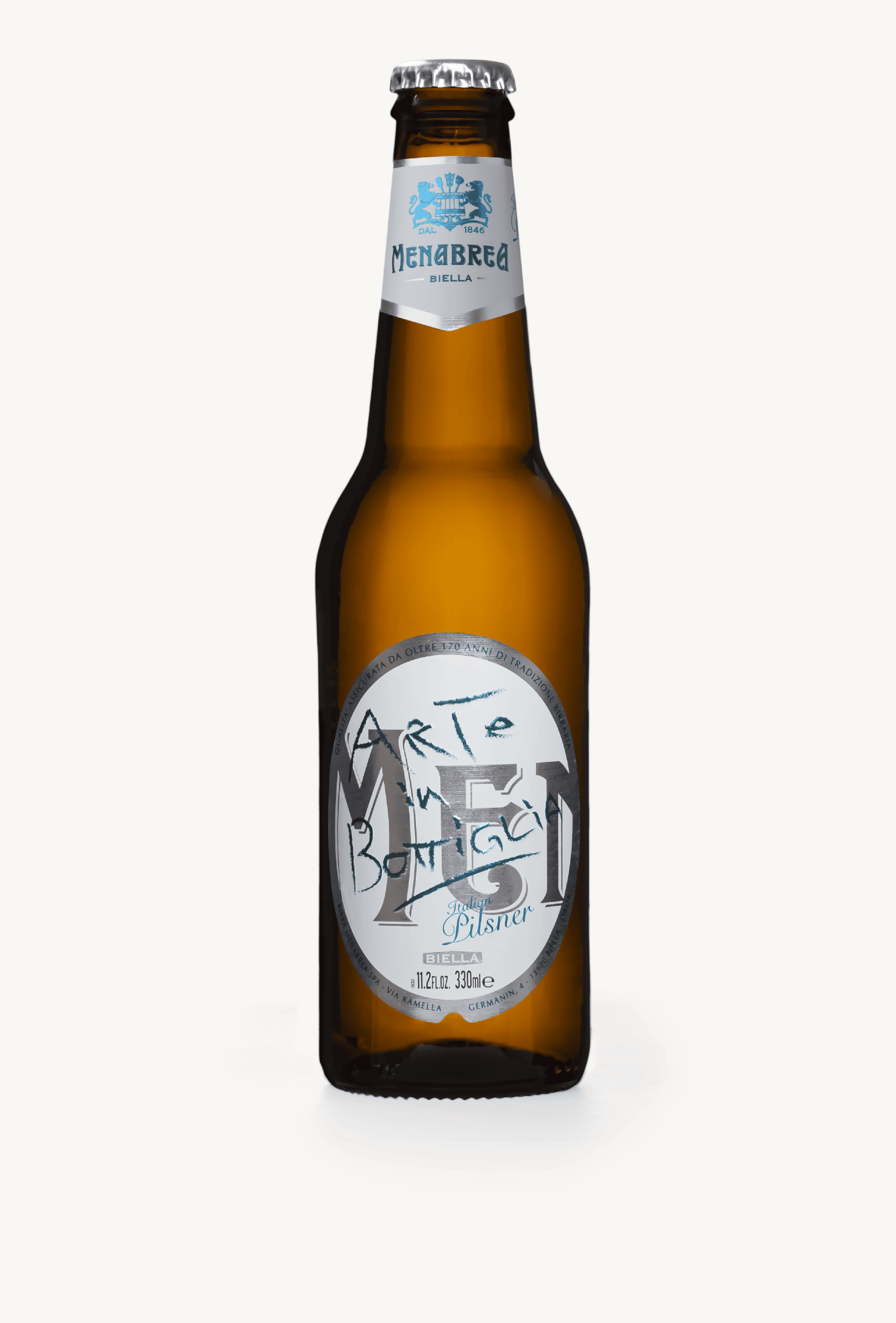 Birra Menabrea Arte da Bere Pils Arte in Bottiglia link page image