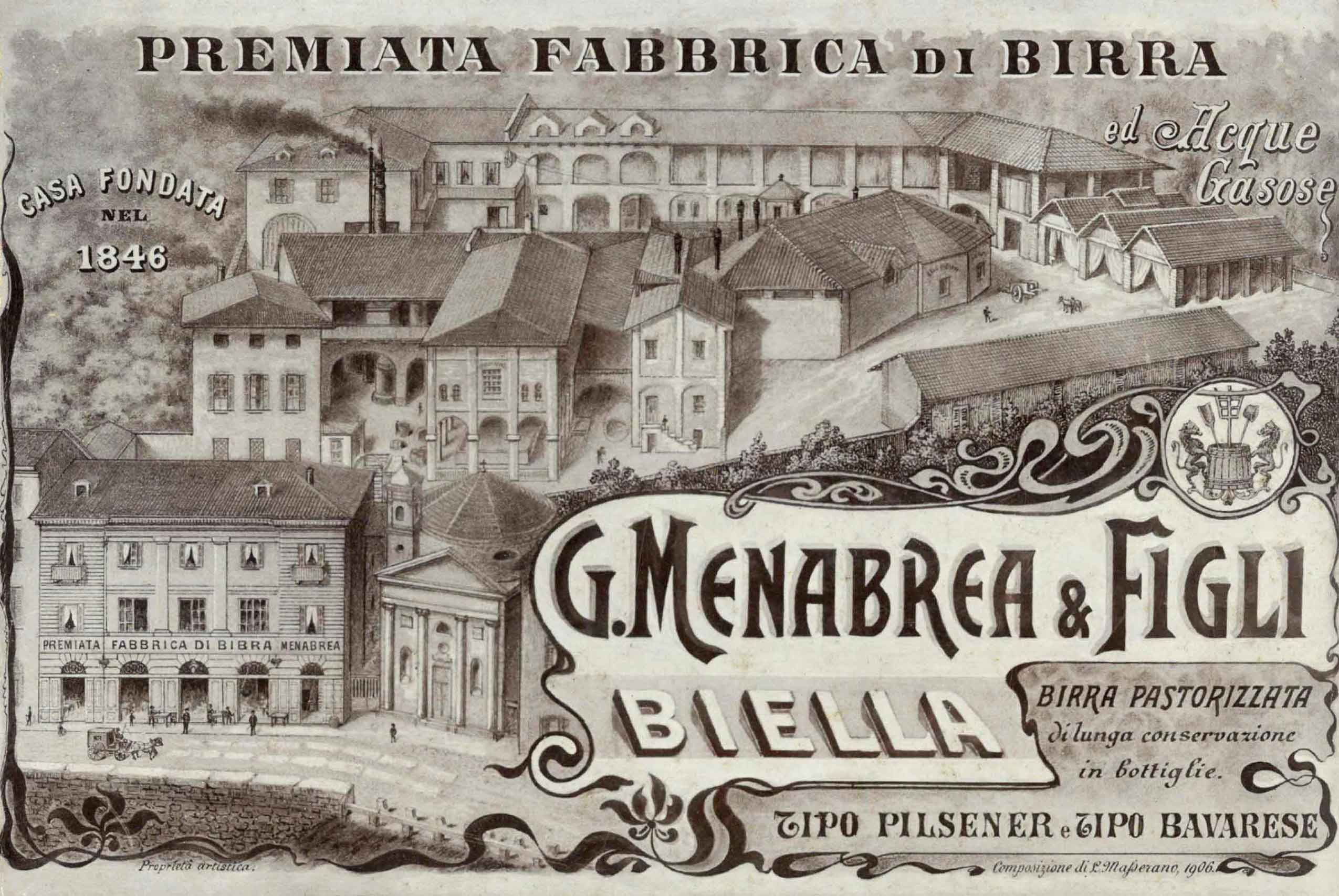 Menabrea Brewery 1846 Historical main Image 2 background