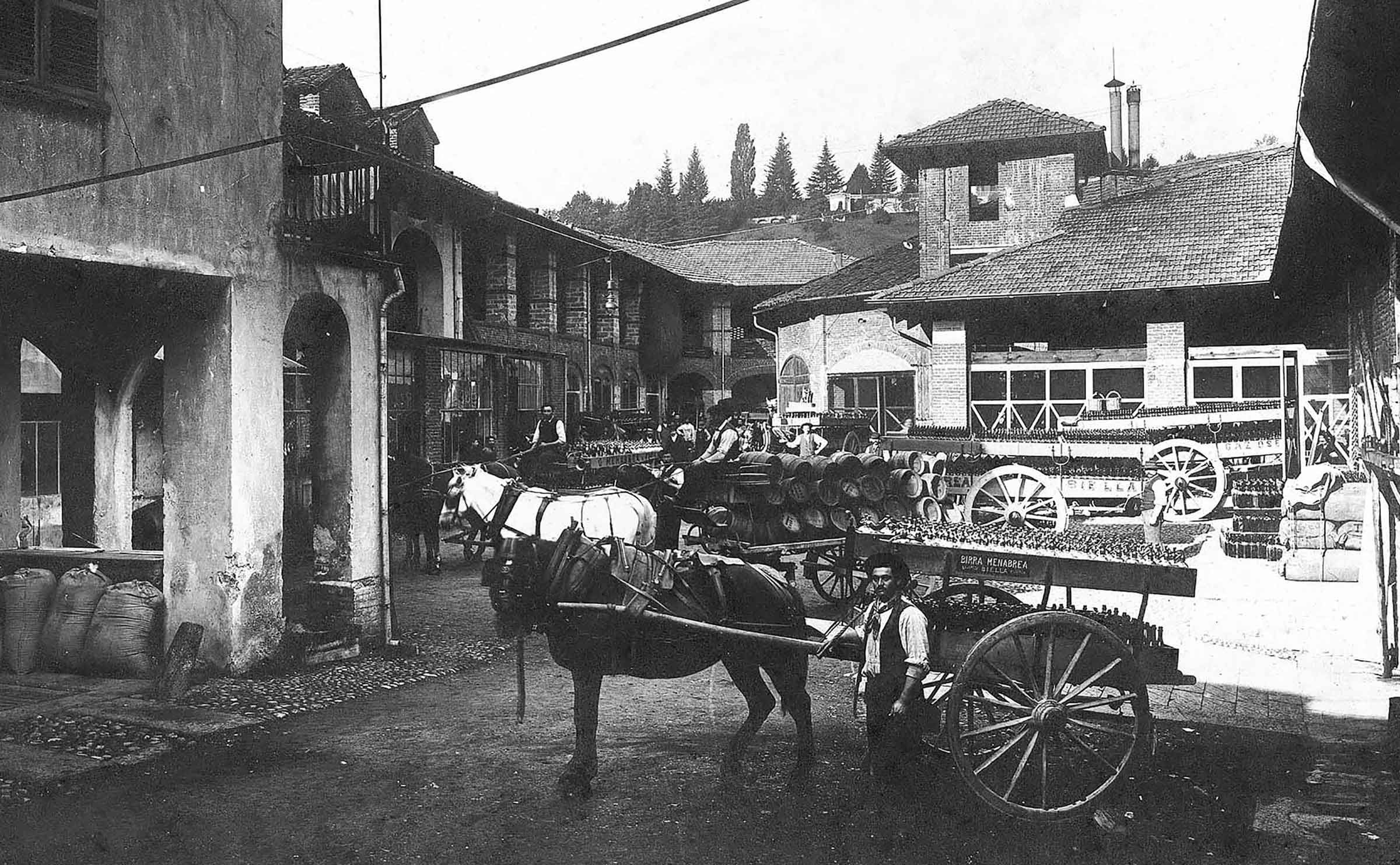 Il Birrificio Menabrea foto storica 1846 01